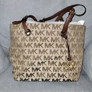 Michael Kors Jet Set Monogram Tote